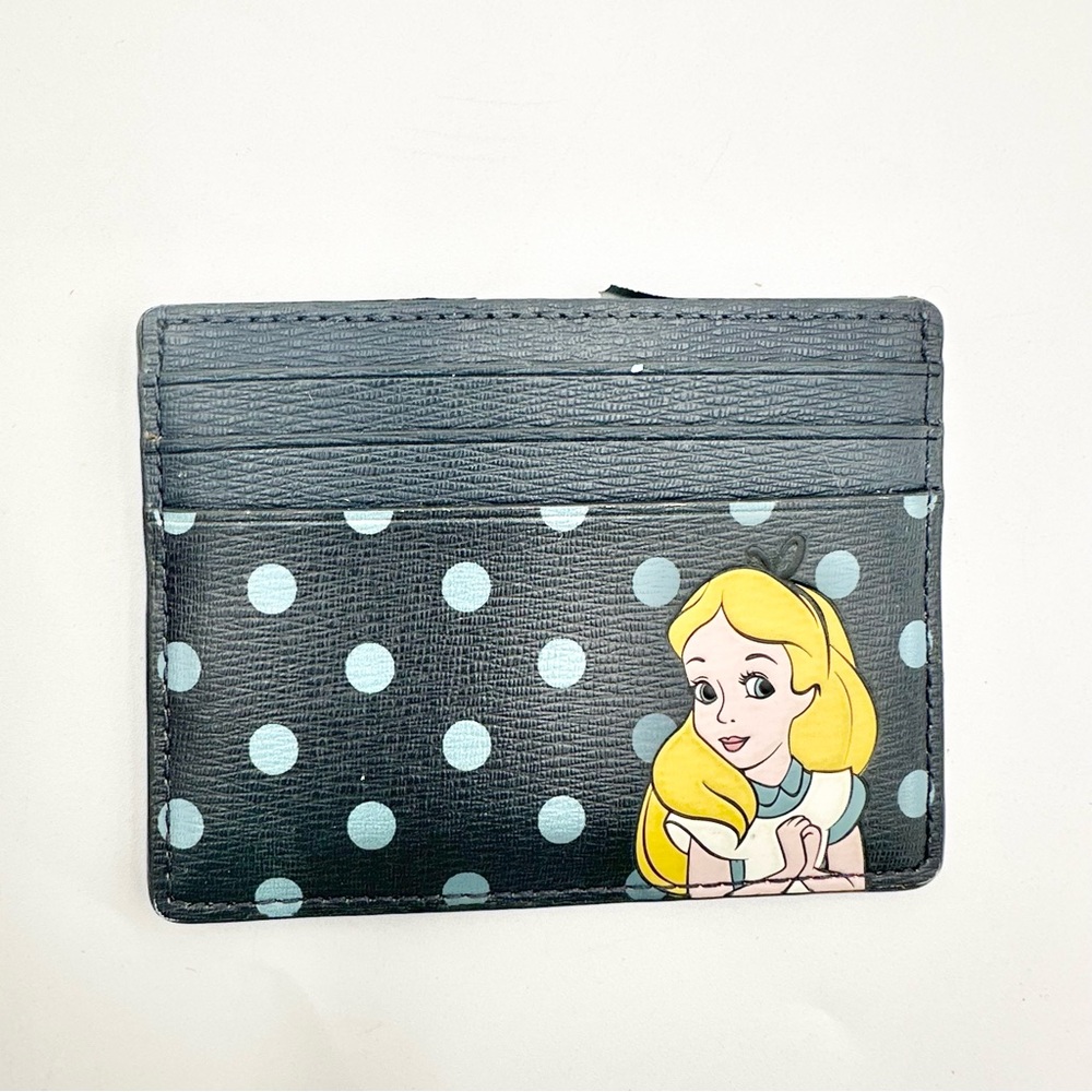 Kate Spade X Alice and Wonderland Card Case EUC